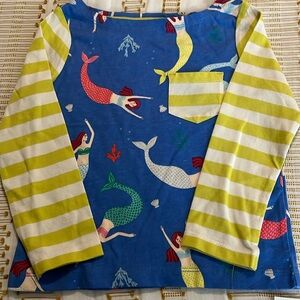 Mini Boden Mermaid Top NWT